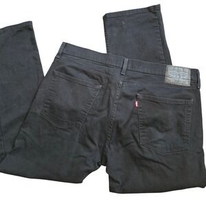 Levi Strauss Co 513 38x30 Black Mens Jeans Slim Fit Normcore Dad jeans workwear